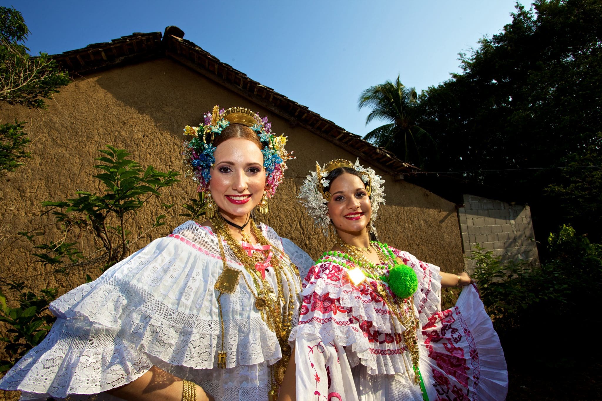 Panama_Frauen in Tracht_Reisen Panama_Frauen in Tracht_Reisen